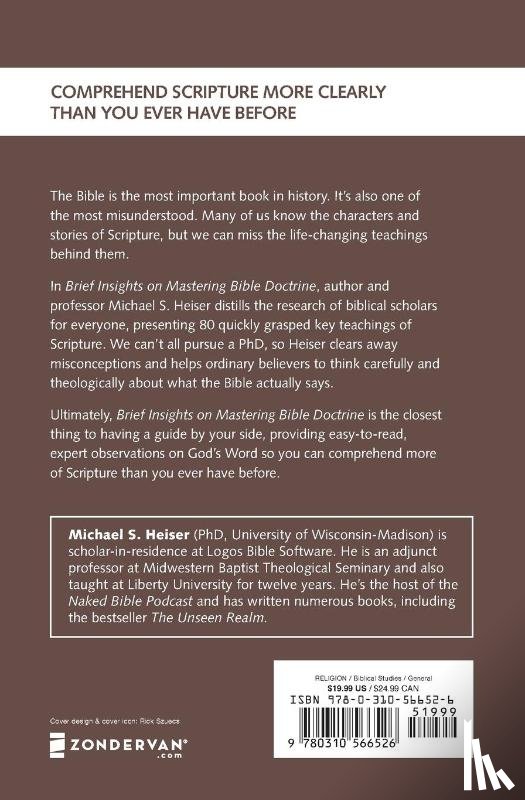 Heiser, Michael S. - Brief Insights on Mastering Bible Doctrine