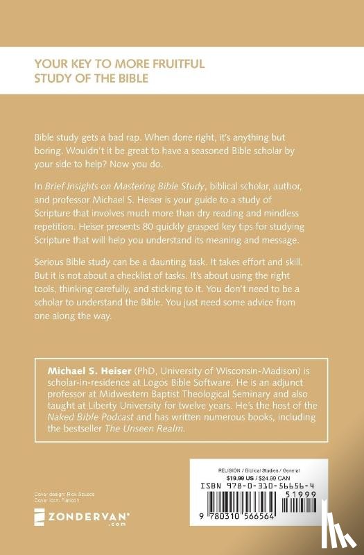 Heiser, Michael S. - Brief Insights on Mastering Bible Study