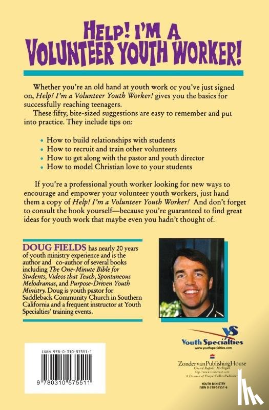 Fields, Doug - Help! I'm a Volunteer Youth Worker