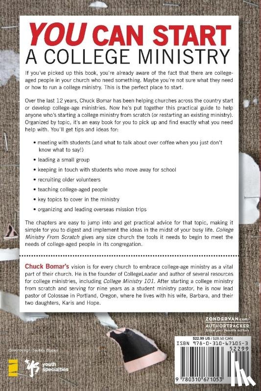 Bomar, Chuck - College Ministry from Scratch
