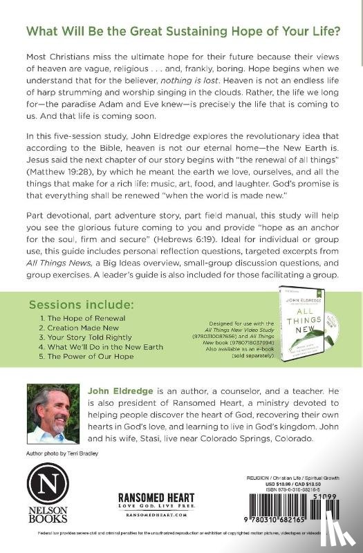 Eldredge, John - All Things New Study Guide