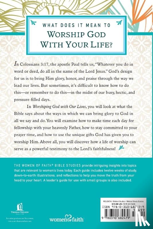 Zondervan - Worshiping God with Our Lives