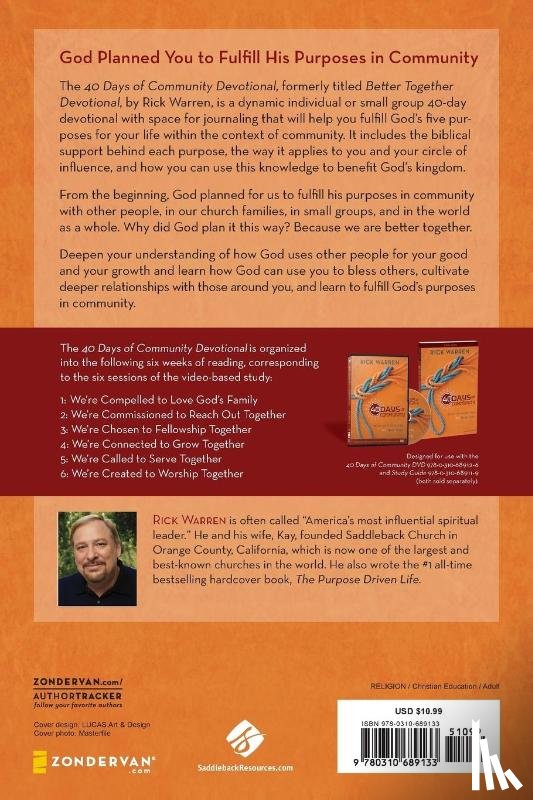 Warren, Rick - 40 Days of Community Devotional