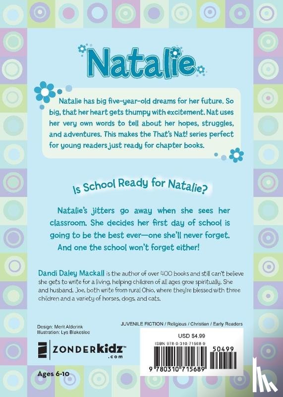 Mackall, Dandi Daley - Natalie: School's First Day of Me