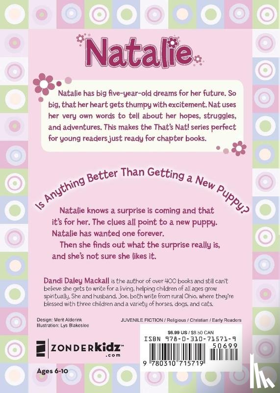 Mackall, Dandi Daley - Natalie Wants a Puppy