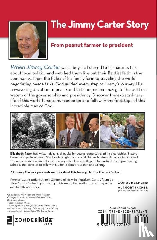 Raum, Elizabeth - Gift of Peace: The Jimmy Carter Story
