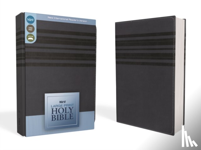 Zondervan Publishing - NIrV, Holy Bible, Large Print, Leathersoft, Blue