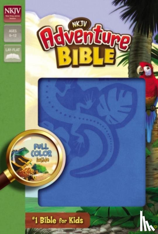 Lawrence O. Richards - NKJV, Adventure Bible, Leathersoft, Blue, Full Color