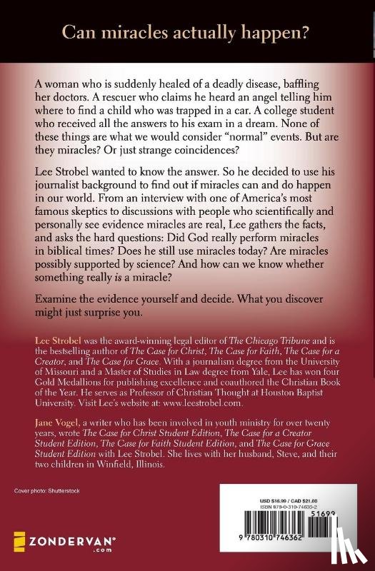 Strobel, Lee - The Case for Miracles Student Edition