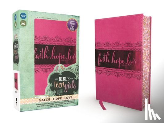 Zondervan - Bible for Teen Girls-NIV: Growing in Faith, Hope, and Love
