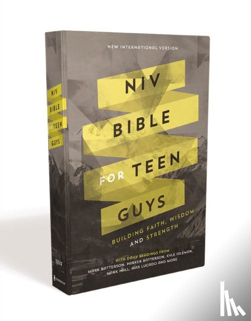 Zondervan - NIV Bible For Teen Guys, Imitation Leather, Blue: Building Faith, Wisdomand Strength