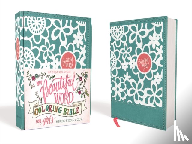 Zondervan, Zondervan - NIV, Beautiful Word Coloring Bible for Girls, Leathersoft over Board, Teal