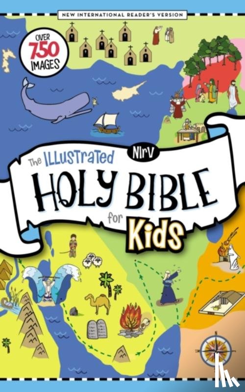Zonderkidz - NIrV, The Illustrated Holy Bible for Kids, Hardcover, Full Color, Comfort Print