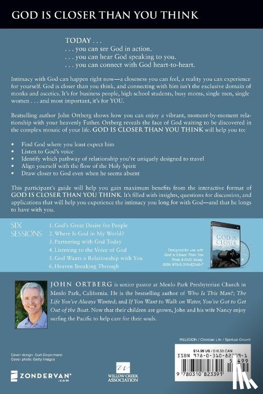 Ortberg, John - God Is Closer Than You Think Bible Study Participant's Guide