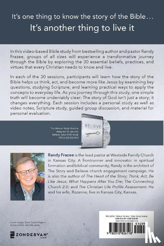 Frazee, Randy - Believe Bible Study Guide