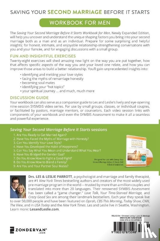 Parrott, Les and Leslie - Saving Your Second Marriage Before It Starts Workbook for Men Updated