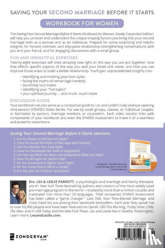 Parrott, Les and Leslie - Saving Your Second Marriage Before It Starts Workbook for Women Updated