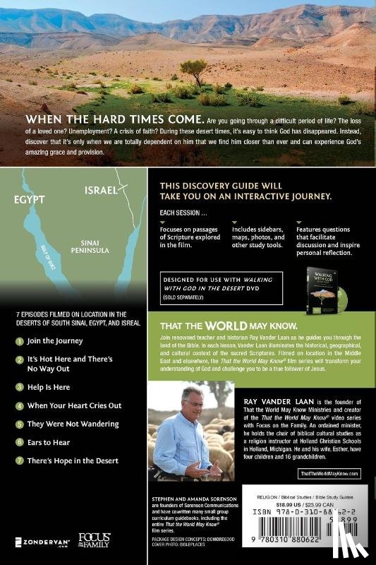 Vander Laan, Ray - Walking with God in the Desert Discovery Guide
