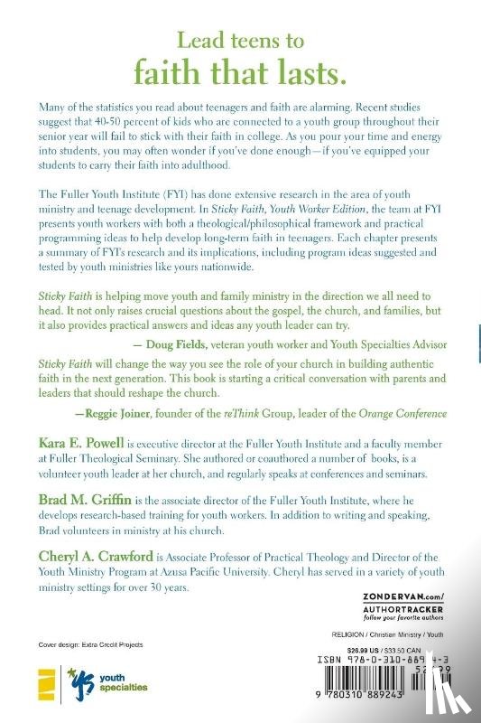 Powell, Kara, Griffin, Brad M., Crawford, Cheryl A. - Sticky Faith, Youth Worker Edition