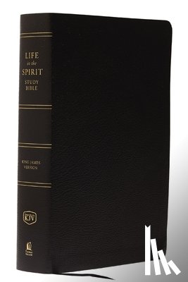Zondervan - KJV, Life in the Spirit Study Bible, Bonded Leather, Burgundy, Indexed, Red Letter Edition