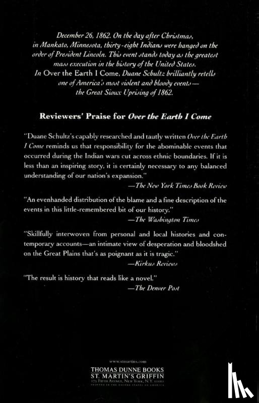 Schultz, Duane P. - Over the Earth I Come
