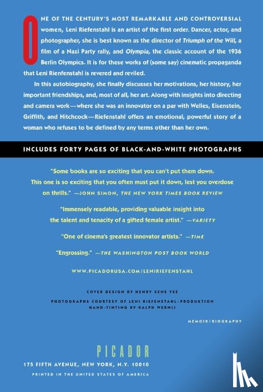 Riefenstahl, Leni - Leni Riefenstahl