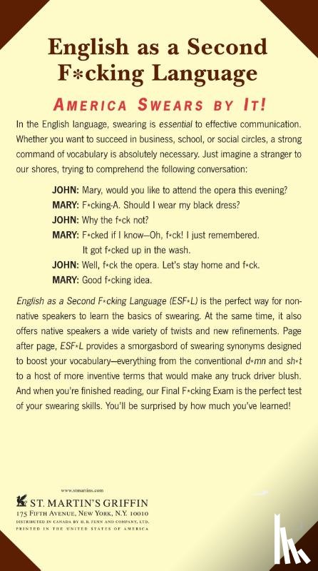 Johnson, Sterling - English as a Second f*Cking Language