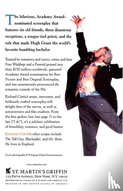 Richard Curtis - Four Weddings and a Funeral