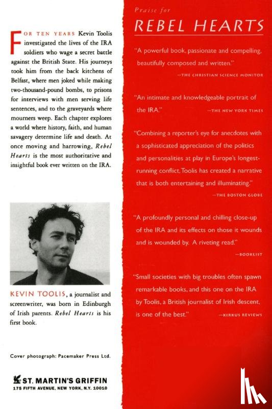 Toolis, Kevin - Rebel Hearts