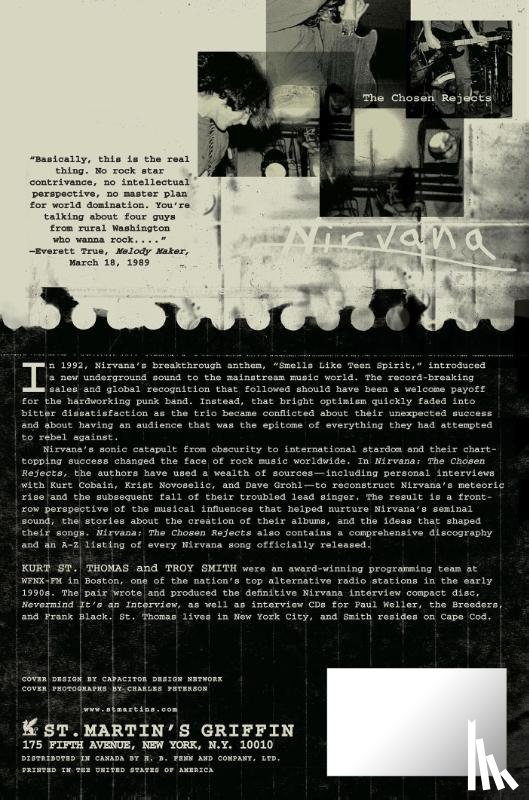 St Thomas, Kurt, Smith, Troy - Nirvana: the Chosen Rejects