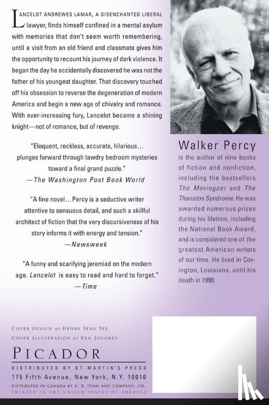Percy, Walker - Lancelot