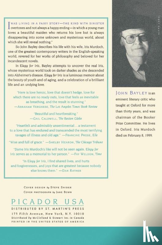 Bayley, John - Elegy for Iris