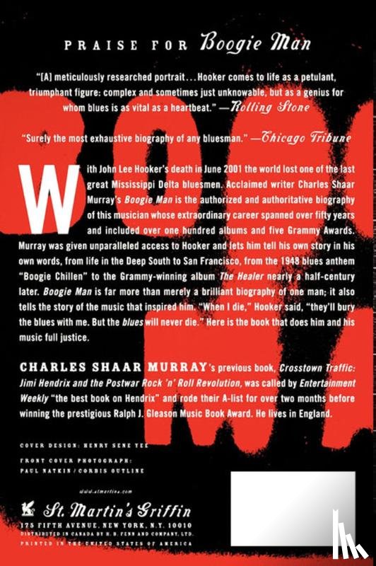 Murray, Charles Shaar - Boogie Man