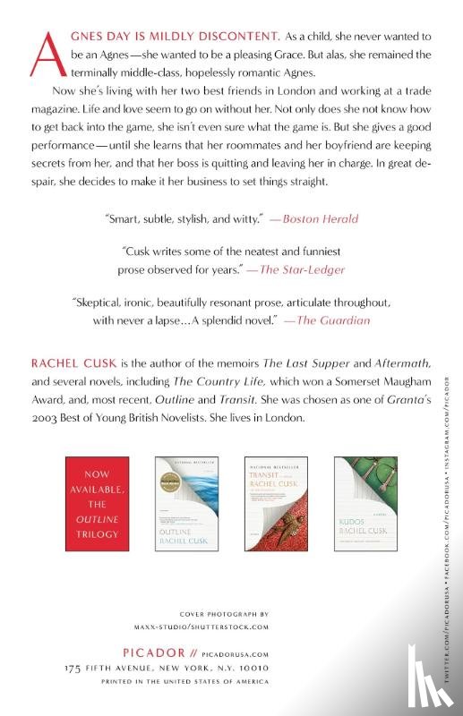 Cusk, Rachel - Saving Agnes