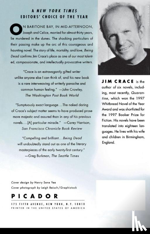 Crace, Jim - Being Dead