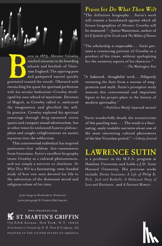 Sutin, Lawrence - Do What Thou Wilt