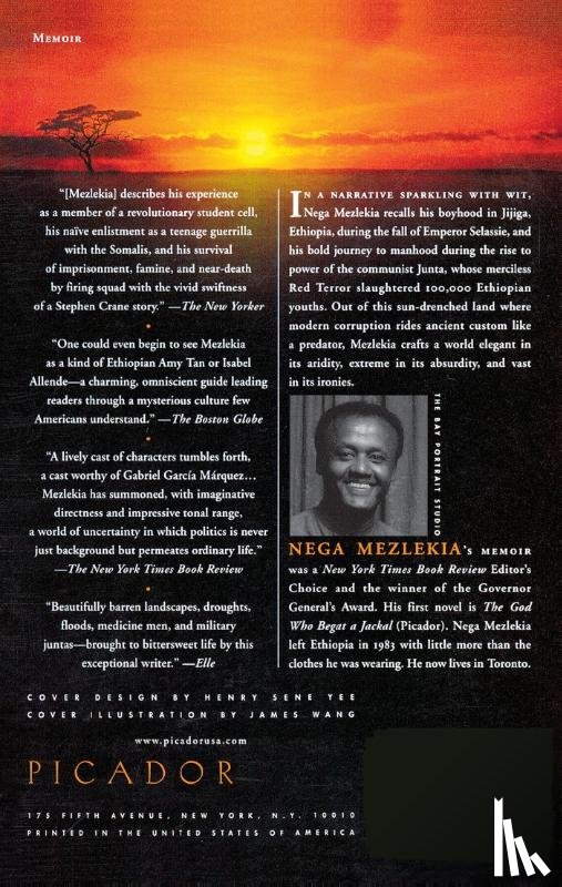 Mezlekia, Nega - Notes from the Hyena's Belly