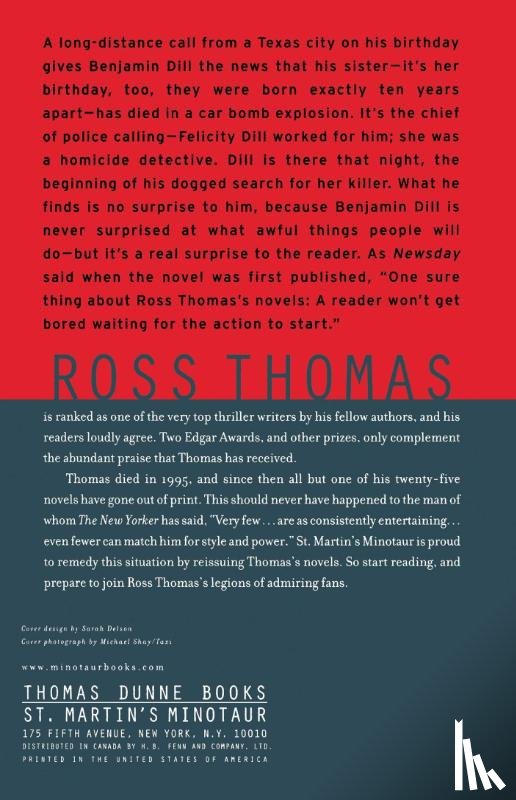 Thomas, Ross - Briarpatch