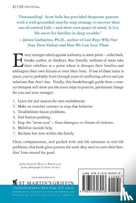 Sells, Scott P. - Parenting Your Out-of-Control Teenager