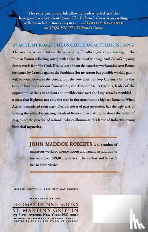 Roberts, John Maddox - The Tribune's Curse