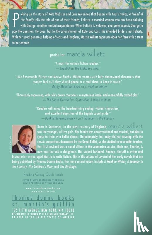 Willett, Marcia - A Friend of the Family