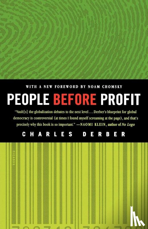 Derber, Charles - People Before Profit