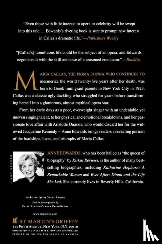Edwards, Anne - Maria Callas