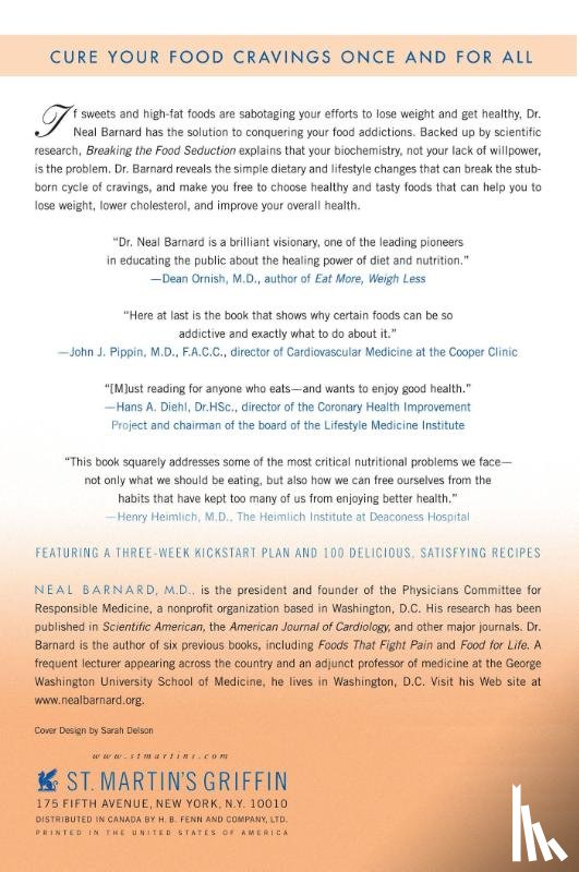 Barnard, Neal D., Stepaniak, Joanne - Breaking the Food Seduction