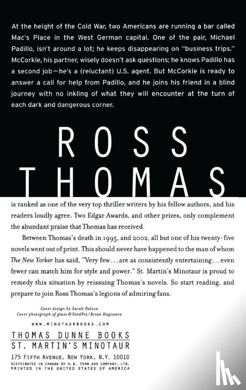 Thomas, Ross - The Cold War Snap