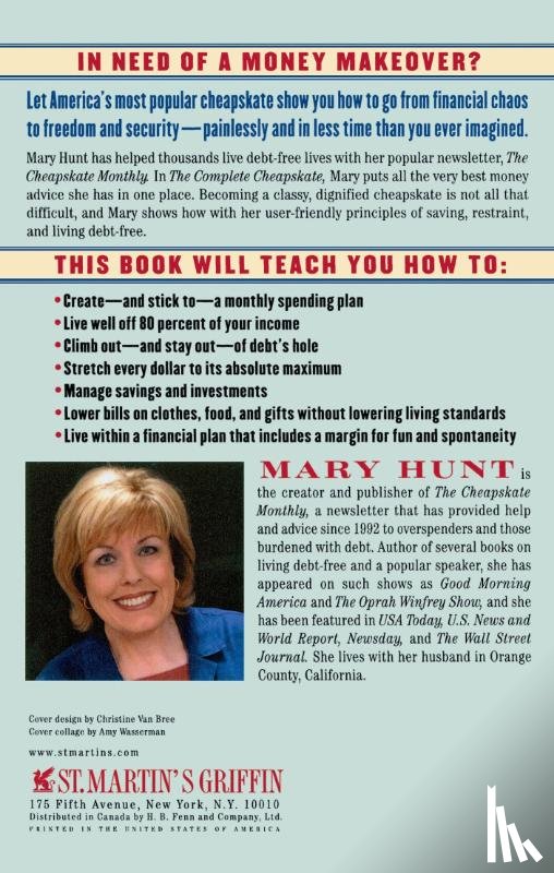 Hunt, Mary - The Complete Cheapskate