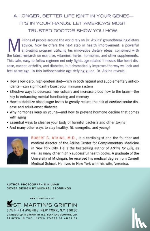 Atkins - Dr Atkins Age Defying Diet