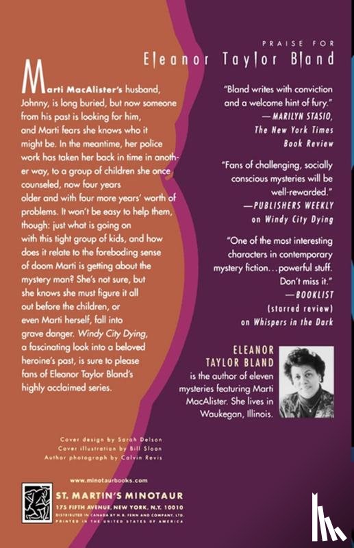 Bland, Eleanor Taylor - Windy City Dying