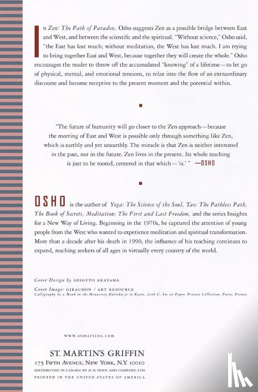 Osho - Zen: the Path of Paradox