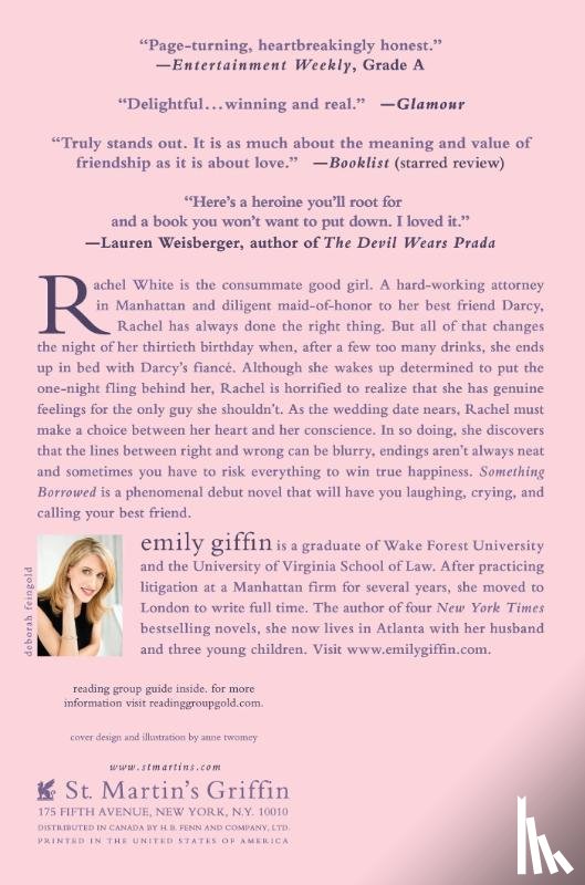 Giffin, Emily - Something Borrowed